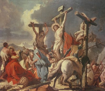 Christ on the Cross by Giovanni Domenico Tiepolo